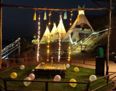 Damosphere Luxury Glamps, Bhatghar Dam, Maharashtra – Tent house