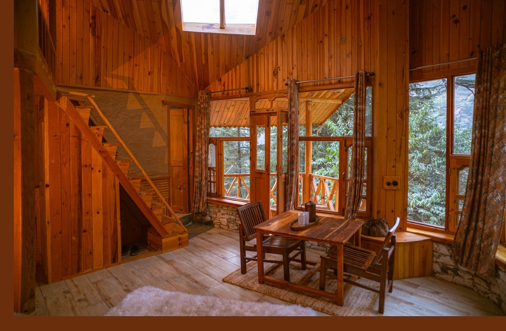 White Stone Cottage – Doghari Chalets Jibhi at Kullu, Himachal Pradesh