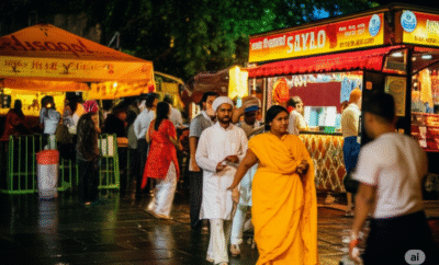 The Night’s Reflecting Canvas: Finding “Sukoon Ke Pal” in Mumbai’s Wet Pavements