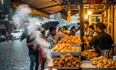 The Tea Stall’s Warm Huddle: Finding “Sukoon Ke Pal” in Mumbai’s Monsoon Comfort