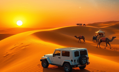 Visiting Thar Desert From Jaisalmer – Jeep Safari, Camel Ride, Night Camping & Rojani Resort Review
